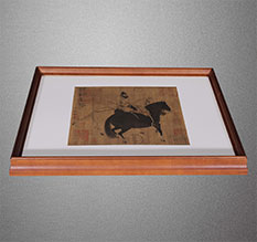 建水书画装裱配框服务案例